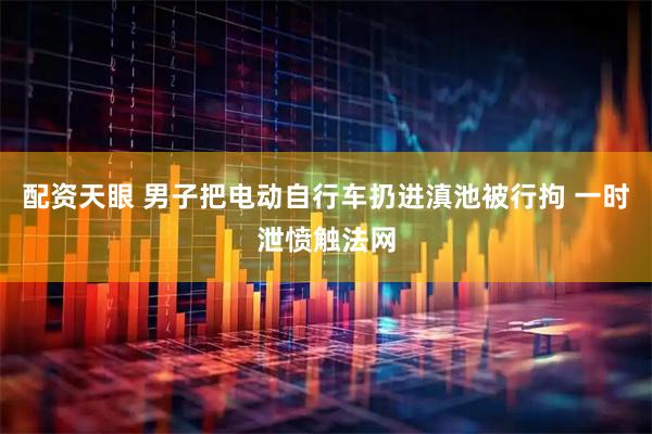 配资天眼 男子把电动自行车扔进滇池被行拘 一时泄愤触法网